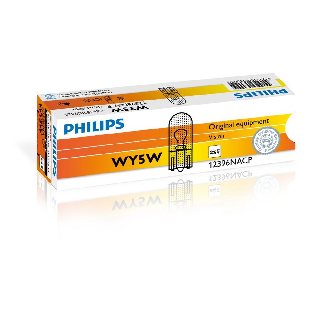 Sentiti al sicuro, guida con sicurezza. Lampade di segnalazione Philips. WY5W, 5 W, 12 V. - Foto 1
